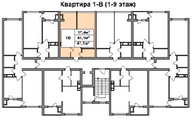 Однокімнатні в ЖК 4 карата
