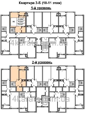 3-кімнатна 79.4 м² в ЖК 4 карата від 10 150 грн/м², м. Вишгород