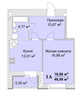 Однокімнатні в ЖК Олександрівський