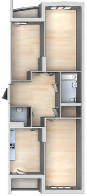 3-кімнатна 112.5 м² в ЖК 4 сезони від 25 000 грн/м², Київ