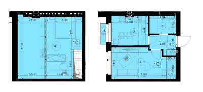 5+ кімнат 59.73 м² в ЖК Оксамитовий від 11 500 грн/м², с. Софіївська Борщагівка
