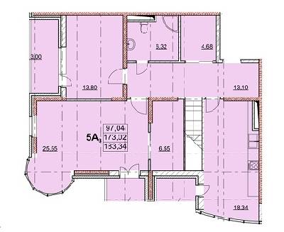 5+ кімнат 183.34 м² в ЖК Гагарінський від 30 530 грн/м², Одеса