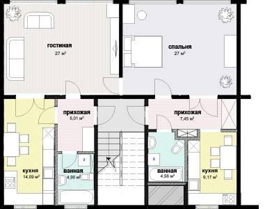 3-кімнатна 99.17 м² в ЖК Голосіївські сади від забудовника, Київ