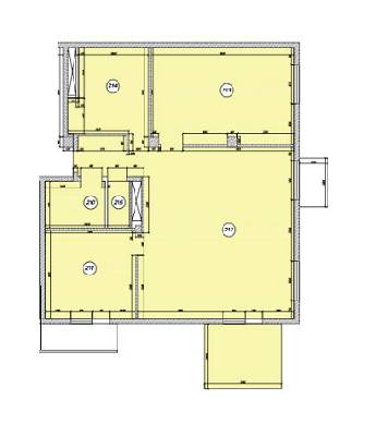 2-комнатная 104.76 м² в КД Дайберг от 19 970 грн/м², пгт Таирово
