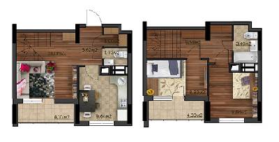 5+ кімнат 69.84 м² в ЖК Зірковий від 11 800 грн/м², м. Вишгород