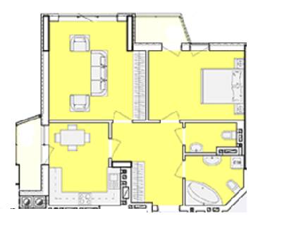 2-комнатная 67.3 м² в ЖК Зелена околиця от 22 450 грн/м², Львов