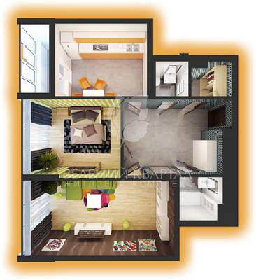 2-кімнатна 85.72 м² в ЖК Зелений квартал від забудовника, м. Бровари
