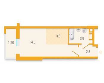 Смарт 27.5 м² в ЖК Караваєві Дачі від 21 500 грн/м², Київ