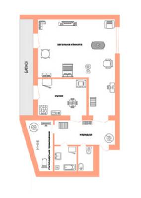 1-комнатная 73.34 м² в ЖК Краковский от 31 000 грн/м², Львов