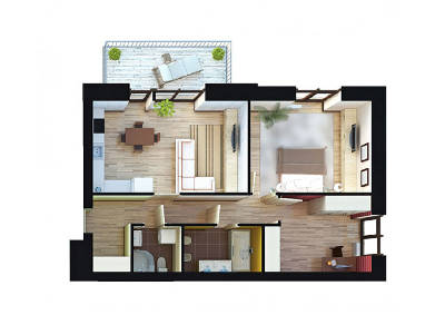 3-комнатная 72.49 м² в ЖК Липинка от 23 230 грн/м², Киев