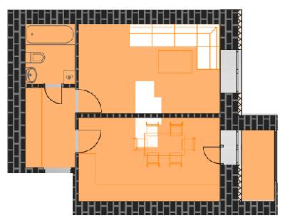 1-кімнатна 43.29 м² в ЖК на вул. Незалежності, 146А від 13 200 грн/м², Івано-Франківськ