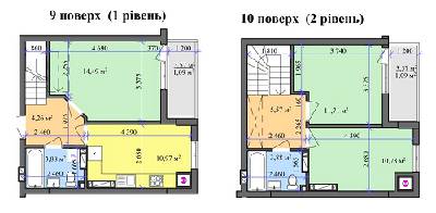 5+ кімнат 67.72 м² в ЖК на вул. Хлібна, 4 від забудовника, Львів
