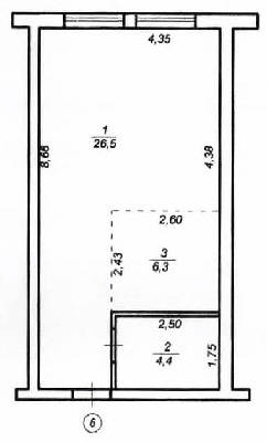 1-кімнатна 36.7 м² в ЖК Чубинське від 14 500 грн/м², с. Чубинське
