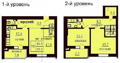 Двухуровневая 99.3 м² в ЖК София Сити от 19 000 грн/м², с. Софиевская Борщаговка