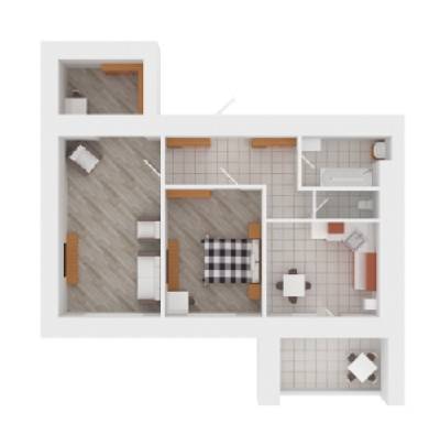 2-комнатная 54.41 м² в ЖК Софиевская Слободка от 14 670 грн/м², с. Софиевская Борщаговка
