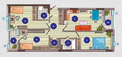 3-кімнатна 109.11 м² в ЖК Французький квартал 2 від 34 920 грн/м², Київ
