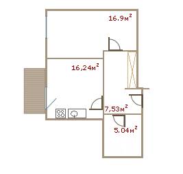 1-кімнатна 48 м² в ЖК Ясна Поляна від 52 560 грн/м², Одеса