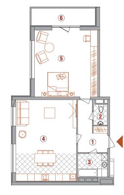 2-кімнатна 85.3 м² в ЖК AuRoom від 50 000 грн/м², Київ