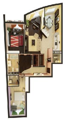 2-кімнатна 139.7 м² в ЖК Park Avenue VIP від 62 720 грн/м², Київ