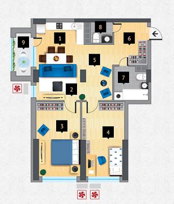 3-кімнатна 83.04 м² в ЖК Victory V від 23 970 грн/м², Київ