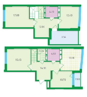 3-кімнатна 117.05 м² в ЖК FREEDOM від 25 760 грн/м², Київ