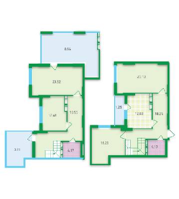 4-кімнатна 146.77 м² в ЖК FREEDOM від 22 842 грн/м², Київ