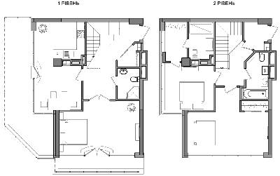 Двухуровневая 125.59 м² в ЖК Adamant от 33 750 грн/м², Киев