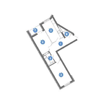 2-кімнатна 58.7 м² в ЖК Family & Friends від 28 000 грн/м², Київ