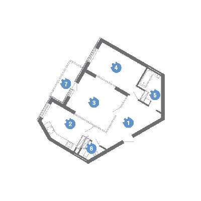 2-кімнатна 68.4 м² в ЖК Family & Friends від 30 000 грн/м², Київ