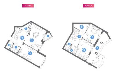 Дворівнева 132.17 м² в ЖК Family & Friends від 17 000 грн/м², Київ