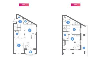 Дворівнева 126.26 м² в ЖК Family & Friends від 17 000 грн/м², Київ