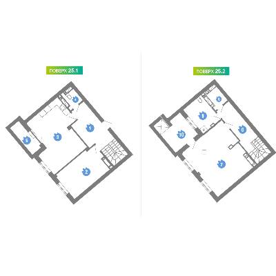 Дворівнева 115.85 м² в ЖК Family & Friends від 17 000 грн/м², Київ