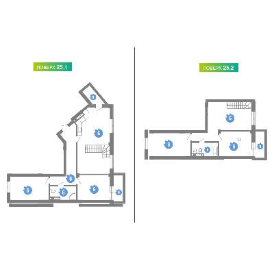 Дворівнева 136.3 м² в ЖК Family & Friends від 17 000 грн/м², Київ
