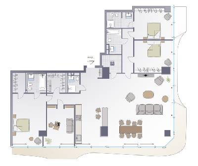 4-кімнатна 266.33 м² в ЖК Signature від 120 750 грн/м², Київ