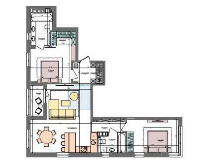2-кімнатна 81.9 м² в ЖК Файна Таун від 37 400 грн/м², Київ