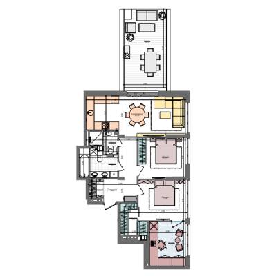 2-кімнатна 83.8 м² в ЖК Файна Таун від 37 400 грн/м², Київ