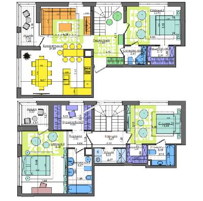 3-кімнатна 132.2 м² в ЖК Файна Таун від 31 200 грн/м², Київ