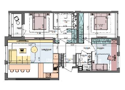 3-кімнатна 109.03 м² в ЖК Файна Таун від 31 200 грн/м², Київ
