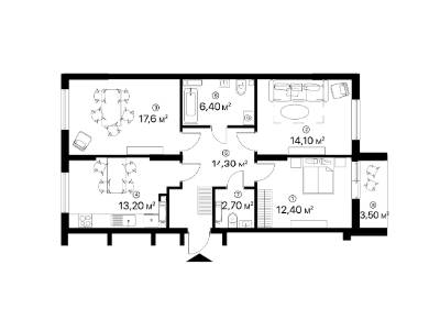 3-кімнатна 84.2 м² в ЖК Лебединий від 32 529 грн/м², Київ
