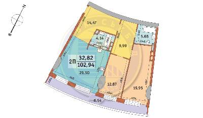2-кімнатна 102.94 м² в ЖК Mirax від 28 050 грн/м², Київ