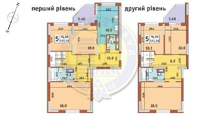 5+ комнат 127.38 м² в ЖК Новомостицко-Замковецкий от 17 000 грн/м², Киев