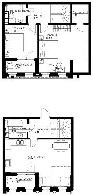 Двухуровневая 96.9 м² в ЖК Chicago Central House от 86 750 грн/м², Киев