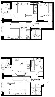 Двухуровневая 94.82 м² в ЖК Chicago Central House от 86 750 грн/м², Киев