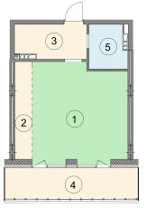 1-кімнатна 47.8 м² в ЖК Crystal Park від 42 400 грн/м², Київ