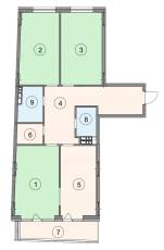 3-кімнатна 111.1 м² в ЖК Crystal Park від 47 700 грн/м², Київ