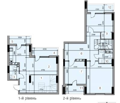 3-комнатная 128.41 м² в ЖК Шевченковский квартал от застройщика, Киев