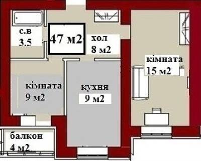 Двухкомнатные в ЖК Киевский маеток