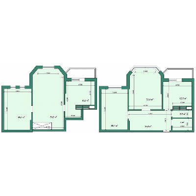 5+ кімнат 146.2 м² в ЖК Коцюбинський від забудовника, смт Коцюбинське