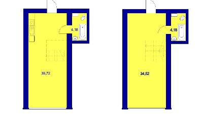 2-кімнатна 79.6 м² в ЖК Милі квартири від 8 900 грн/м², с. Мила