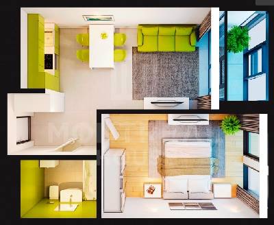 1-кімнатна 50.15 м² в ЖК Montreal House від 76 275 грн/м², Київ